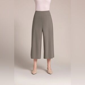 Sympli Wide Leg Cropped Pants Pockets Size 6